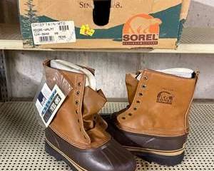 Vintage Sorel Chieftain MTO Men's Winter Boots Men's Size 8
