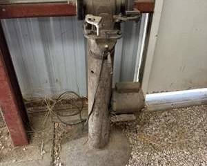 Vintage A.O. Smith Pedestal Grinder