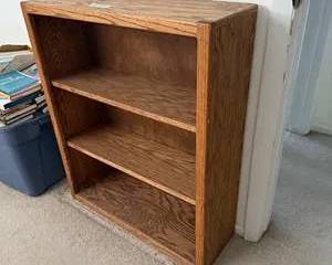 Standard Oak Wood Bookshelf