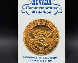 Nevada Commemorative Medallion by Carson City Mint