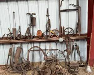 Early 20th Century Agricultural and Workshop Tools