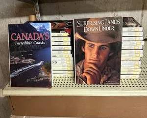 National Geographic Book Lot - Travel and Nature Collection