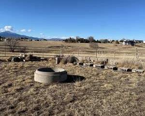 Concrete Cinder Blocks and Concrete Ring Lot