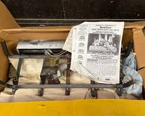 Robert H. Peterson Co. Real-Fyre Gas Fireplace Log Sets with G4 Series Burner