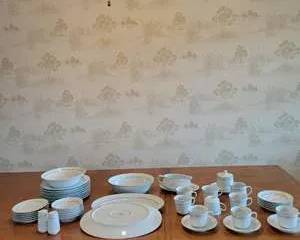 Vintage Signature Collection Select Fine China by Fine Porcelain Dinnerware Set