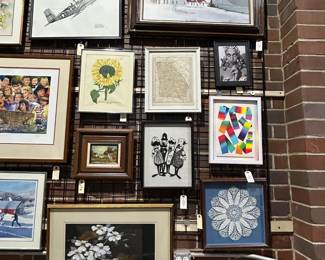 SOOOOO much funky art!