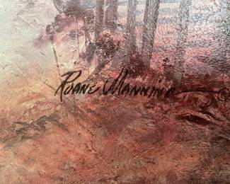 Original signed oil on canvas