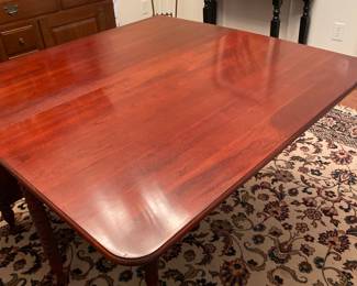 Lovely Pennsylvania House double drop leaf gate leg dining table, purchased by the homeowners when they married in 1955!  Fabulous condition!
