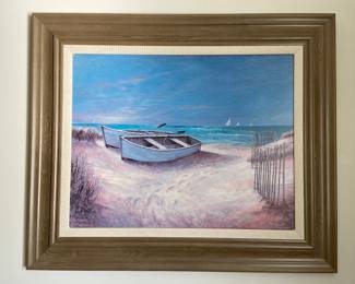 Original signed oil on canvas