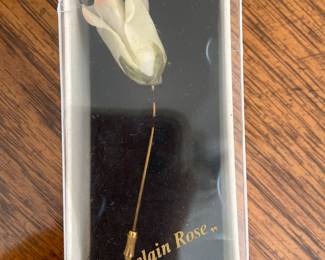 Porcelain Rose in original box from Italy