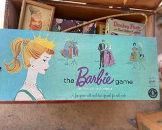 Vintage “The Barbie Game” great condition from 1960! Belonged the Homeowner’s daughter!