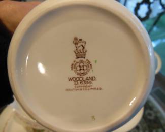 England Woodland dish set