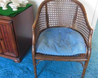 cane living room chair
