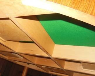 game table underside top can be flipped to play