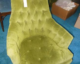 vintage green chair, great condition