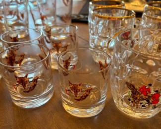 Fox hunt barware