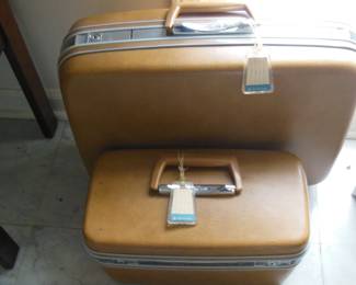 vintage Samsonite luggage