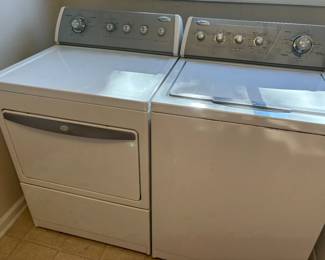 Whirlpool washer and drive