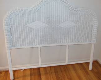 wicker head board