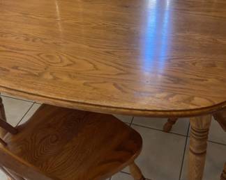 Kitchen Table 3 Chairs 