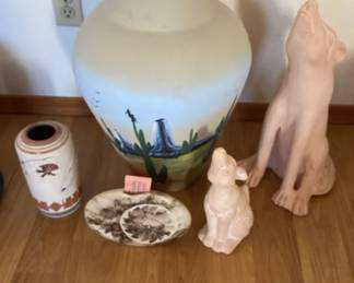 Southwest Decor With Signed Pottery 
