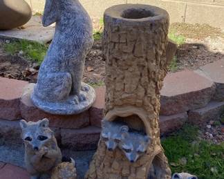 Stone Animal Decor