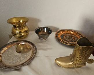 Gold Brass Silver Colored Pieces