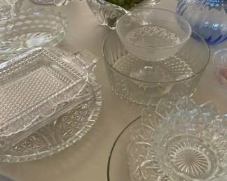 Miscellaneous Clear Glassware