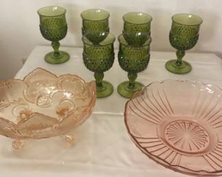 Depression Glass Lot
