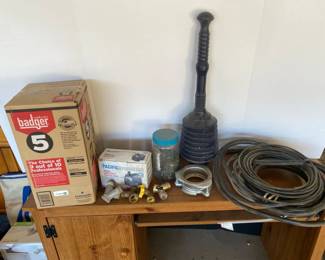 Badger Insinkerator And Miscellaneous Plumbing Parts