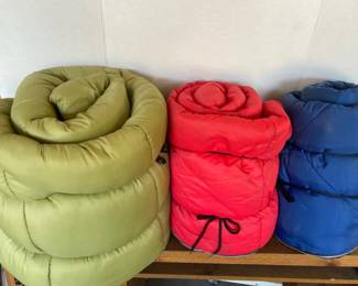 Three Super Sleeping Bags