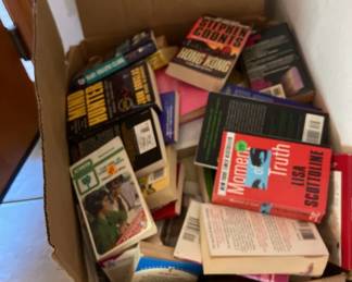 Box Of Paperback Books