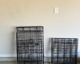 Dog kennel fence panels