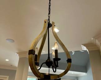Two of these pendant light in the sale