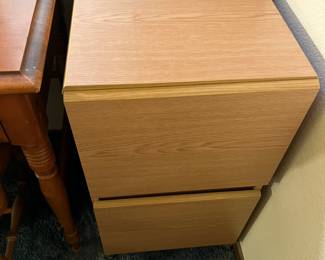 LAMINATE 2 DRAWER FILE CABINET