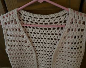 CROCHET VEST - WE HAVE MOST COLORS!