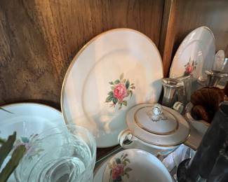 Noritake China, Crystal, entertaining items