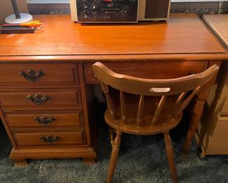 VINTAGE STUDENT DESK AND CHAIR