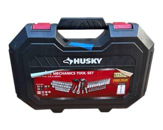 Husky Mechanics Tool Set – 1/4” & 3/8” Drive (in Hard Case)