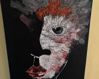 Joe Cuccurullo original oil on canvas