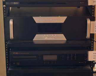 Various high-end home audio components