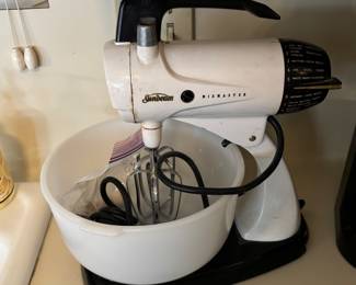 Vintage sunbeam mixer