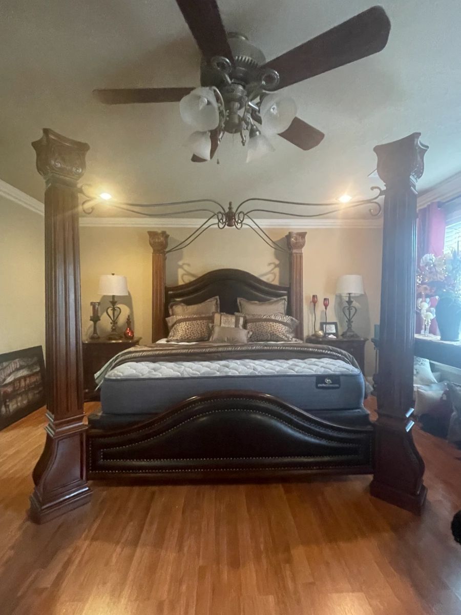 King Size Canopy Bed, Bedroom Furniture