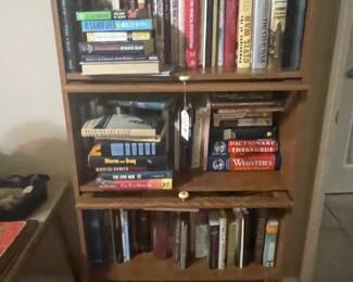 Lawyer's bookcase, books