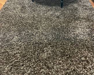 BLND/BROWN Luxury Shag rug