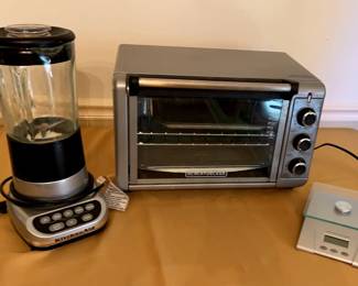 KitchenAid Blender, Toaster Oven Scales