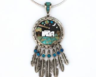 David Freeman Jr. Sterling Galaxy Pendant