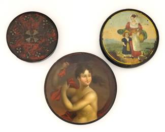 3 Snuff Boxes