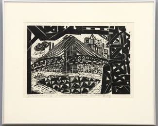 Naoko Matsubara Woodblock