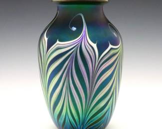 Orient & Flume Art Glass Vase